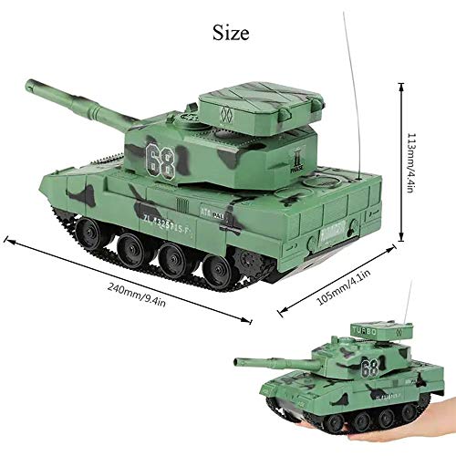 RC Power BB Tank Radio Remote Control Military Battle Tank That Shoots