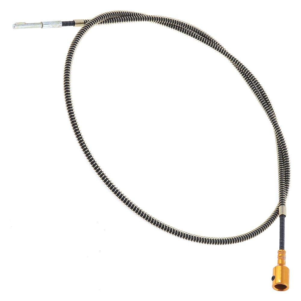 ChgImposs 3.2Ft/98CM Flexible Shaft Drill Bit Extension, Multifunctional Flex Shaft Inner Tube Core with 8mm Chuck for Table Grinder/Electric Drill