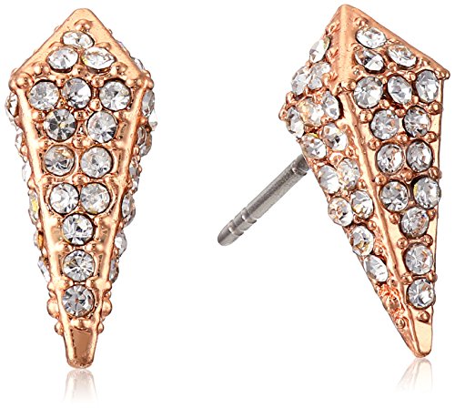 UPC 889793010843, Rebecca Minkoff Pave Spike Rose Gold Stud Earrings