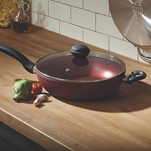 Paderno Classic PFOA Free Nonstick Aluminum Jumbo Cooker with Soft Grip