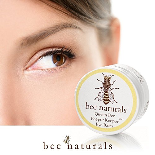 Queen Bee Naturals Best Eye Balm Peeper Keeper - Eyelid Cream Reduces Crows Feet, Wrinkles & Fine Li - //medicalbooks.filipinodoctors.org