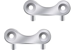 DOMUEN 2 Pack Boat Gas Cap Key Stainless Steel Boat Gas Key Boat Fuel Cap Key Boat Gas Tank Key Marine Gas Cap Key Deck Filler Key Deck Fill Plate Key Spare Key Replacement for Boat Yacht, Silver