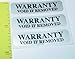 Security Label. Warranty Void Tamper Evident Seal / Labels by PCLiquidations.com