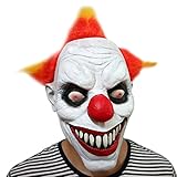 Enerhu Halloween Mask Cosplay Prop Costume Masquerade Theme Party Supplies Scary Clown #4