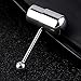 Vibrating Tongue Ring Stainless Steel Body Jewelry Piercing Barbell Clear Tongue Stud Bars 1 Piece