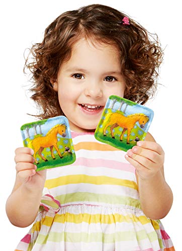Ravensburger ministeps 4176 Mein allererstes memory - Das klassische Gedächtnisspiel mit 24 Stoff-Karten und süßen… – Bild 4