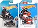Hot Wheels Motorcycle Series Ducati Moto 2016 Cycle Set - Ducati Superleggera 1199 Panigale #131 bike & Ducati Diavel Motorcycles in PROTECTIVE CASES