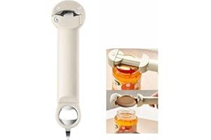 EBUTY Jar Opener Bottle Opener Lid Opener Can Opener for Weak Hands, Arthritic Hands, Seniors,Low Strength and Children with Beer Opener