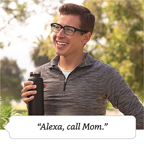 Echo Frames (2nd Gen) Smart audio glasses with Alexa Quartz Gray