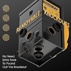 TOOLIOM 50 Amp Generator Power Inlet Box, NEMA