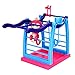 Set of 3 Finger Monkey Playset Baby Monkey Swing Set + Monkey Seesaw + Purple Jungle Gym Climbing Stand by Arute