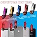 iPhone Lens 3 In 1 Kit by Zeso | Professional Fisheye, Macro & Wide Angle Lenses | For iPhone, Samsung Galaxy, Android, iPads, Tablets | Universal Phone Clip & Hard Storage Case | 4 Colors Camera Lens