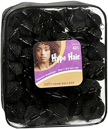Hype Hair Satin Foam Rollers 1 Each (Pack of 2)