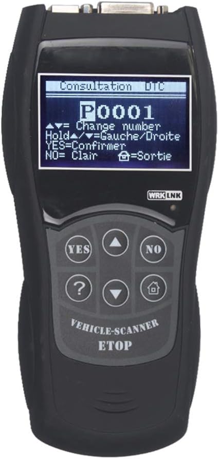 WXS OBD2 Scanner Car Diagnostic Tool Engine Fault Code Reader CANBUS 12V Multilingual Engine System Diagnostic Tool Car Inspection Code Reader