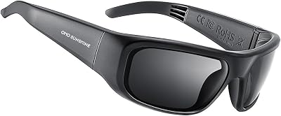 OhO Sunshine Bluetooth Sunglasses Open Ear Sport Glasses with Voice Control