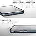 iPhone 8 Case,iPhone 7 Case,MINIMALISM 2 in 1 Ultra Thin and Slim TPU Shockproof Protective Case Coated Carbon Fiber Finish Surface with PC Hard Frame for Apple iPhone 7/iPhone 8- Navy Blue