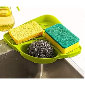 VR Multipurpose Corner Kitchen Sink Wash Basin Storage Organizer Rack (Multi-Color, Pack of 1) (Sink Corner)