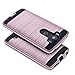 LG V10 Case,eTzone for LG V10 Heavy Duty Tough Rugged Dual Layer,Shock Absorption Armor Holster Defender Hybrid Protective TPU Case Cover+PC Case (V10 Rose Pink)