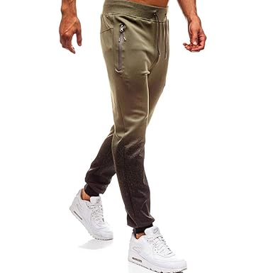 Lanskirt Pantalones Hombre Deportivos Con Cordon Pantalon Jogging