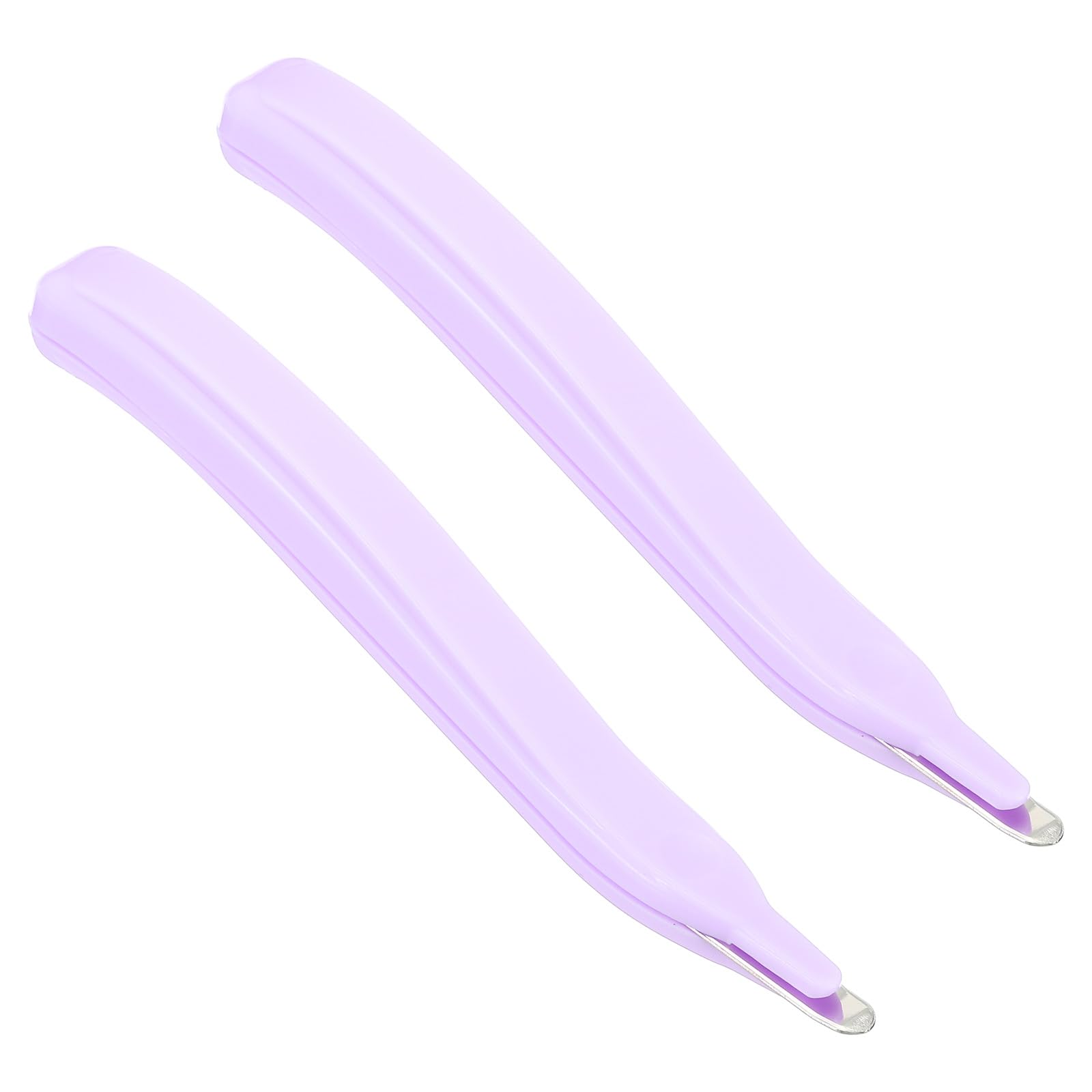 PATIKIL Staple Remover, 2 Pack Magnetic Staple Puller Desktop Removal Tool Cutting Tool for Office Home, Purple