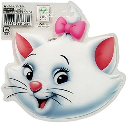 Disney's The Aristocats Marie Cat Face Single Decal Sticker