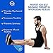 Rolling With It Foam Roller with High Density for Physical Therapy, Muscle Roller for Exercise and Muscle Recovery, Eco-Friendly Back Roller, Firm and Smooth Surface Massage Roller, Select Your Size