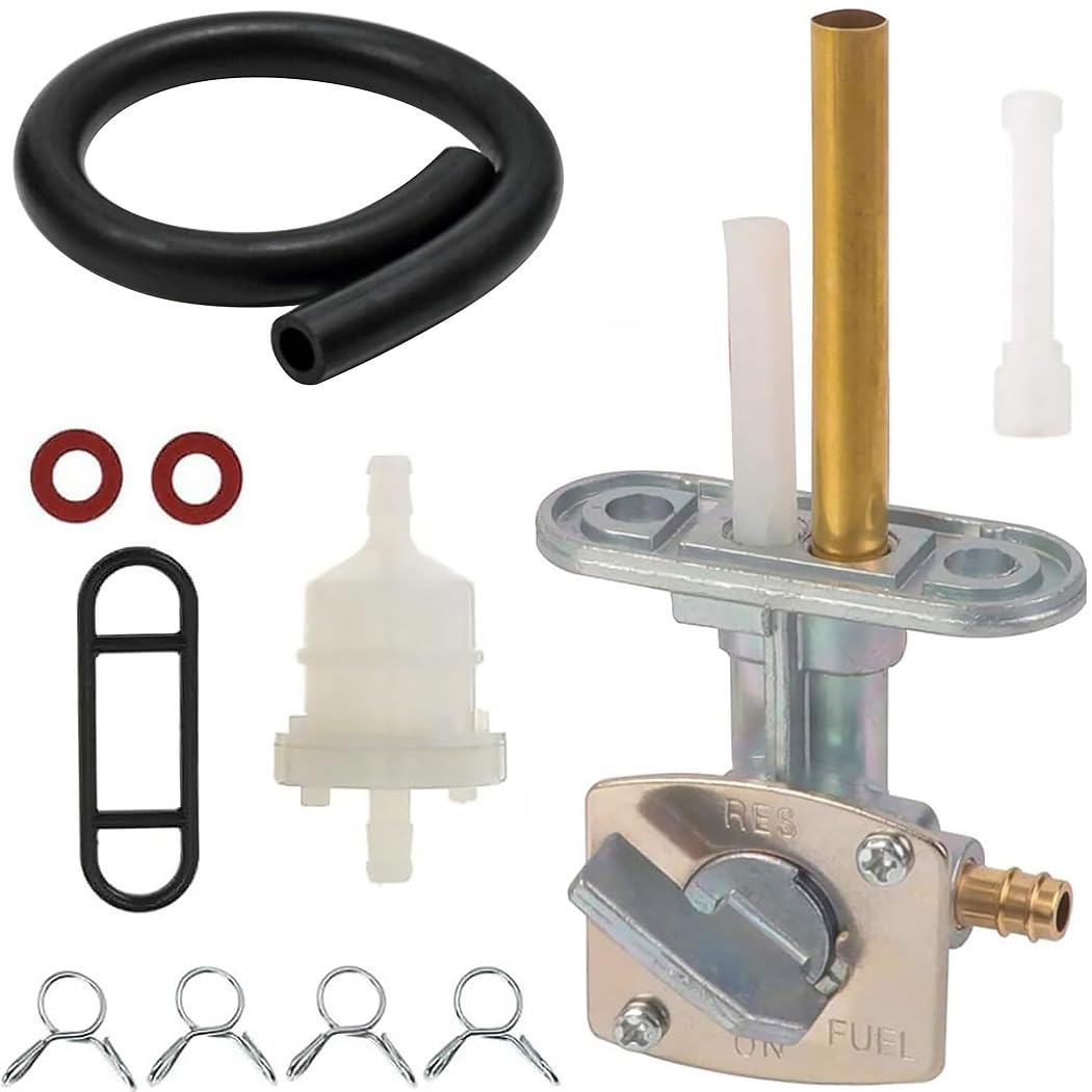 Photo 1 of Earlyred Petcock Fuel Vavle Shutoff Tank Switch Line for Yamaha TTR 125 90 225 230 250 TTR125 TTR90 Raptor 660 PW80 Banshee Big Bear Grizzly Warrior Wolverine Moto-4 for Suzuki DRZ400 Parts Petcock