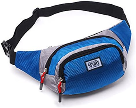 Maskdoo Waterproof Running Belt Bum Waist Pouch Pack Hiking Camping Sport Zip Bag
