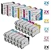 LD Products Remanufactured Ink Cartridge Replacement for Epson 78 T078#78 RX580 RX595 (2 Black, 2 Cyan, 2 Magenta, 2 Yellow, 2 Light Cyan, 2 Light Magenta, 12-Pack)