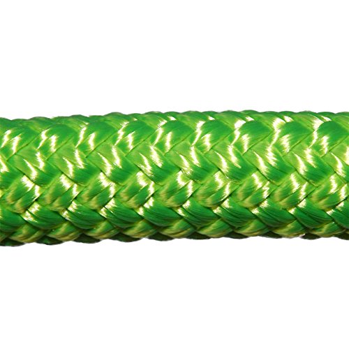 Knotty Girlz 9/16 Double Braid Polyester Yacht Horse Lead Rope Natural Horsemanship with Option of Loop or Snap 12ft. or 14ft. Lengths
