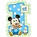 8-Count Mickey's 1st Birthday Invitations with Sticker Seals