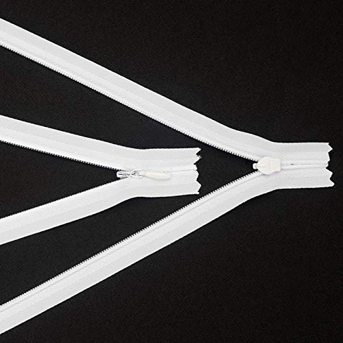 Bulk Zippers for Sewing, Segarty 9 inch Sewing Zippers, 100PCS