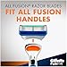 Gillette Fusion Manual Refill Cartridges - 12 ct