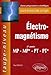 ELECTROMAGNETISME. Cours et exercices corrigés, 2ème année MP-MP*-PT-PT* by 