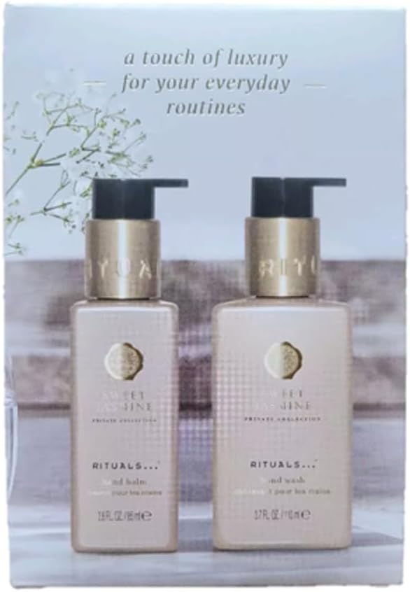 RITUALS Sweet Jasmine Hand Wash 3.7oz & Hand Balm 2.8oz Set Citrus Peony