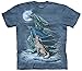 The Mountain Men's Dragon Wolf Moon T-Shirt