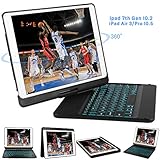 iPad Keyboard Case for iPad 7th Gen 10.2 2019, iPad