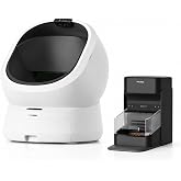Bundle of PETLIBRO Automatic Litter Box and RFID Cat Feeder, Self Cleaning Litter Box with AI Camera Waste Analysis and Multi-Cats Recognition, Auto Pet Feeder with Collar Sensor for Personalized Meal