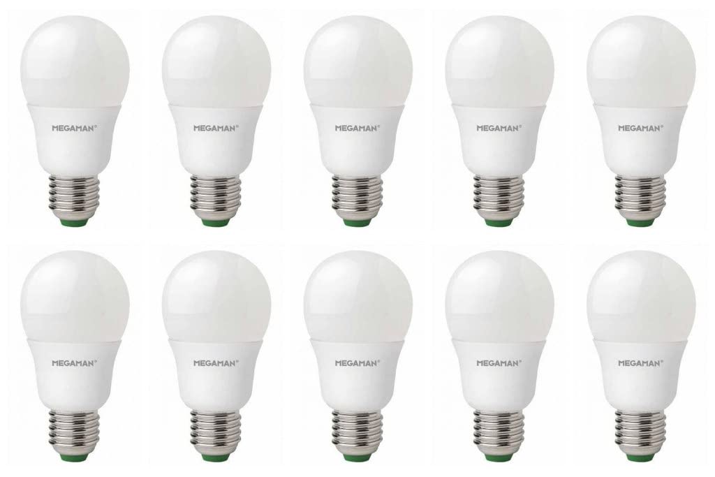 LED Edison Screw (ES E27) GLS Light Bulb [10 Pack] (4000k Cool White)