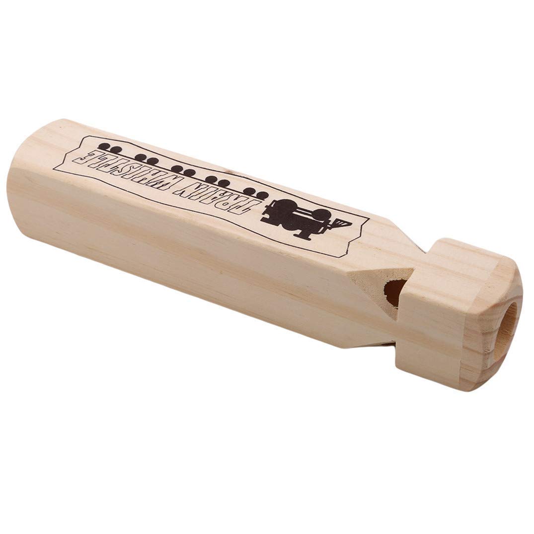 Fliyeong Kid Whistle Educational Whistle Toy Wooden Musical