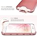 MagicMobile iPhone 7 Case, iPhone 8 Rose Gold Case, Slim Hybrid Corner Protection Rugged Dual Layer [Shock Absorption] TPU with Hard [Anti Scratch] Cute Case for Apple iPhone 7/8 (4.7