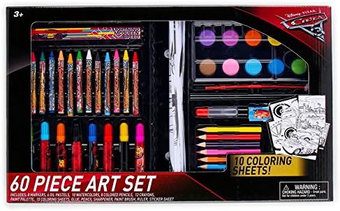 Disney Cars 3 Comics 60-Piece Art Set