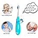 Sonic Electric Toothbrush, Dolphin Musical Kids Toothbrush with 7 Color LED Light & 2 Soft Bristle Brush Heads for Baby Toddler Children 3-5 Year Old