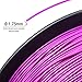 TIANSE Purple PLA 3D Printer Filament 1.75mm 1kg Spool Filament for 3D Printing, Dimensional Accuracy +/- 0.03 mm