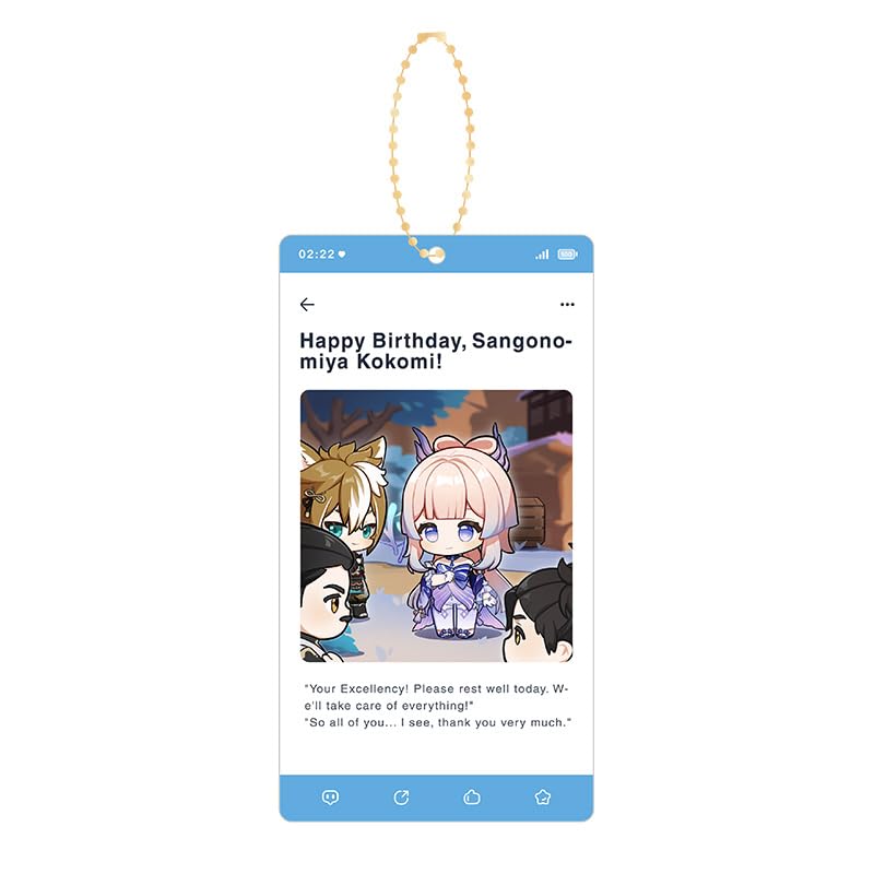 GENSHIN IMPACT Heartfelt Wishes Series Acrylic
