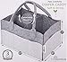 Baby Diaper Caddy Organizer – Stars, Excellent for All Diaper Sizes, Wipes, Nursery Storage Bins, Baby Travel, Changing Tables and Toys - Exclusive Baby Shower Gift