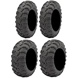 Full set of ITP Mud Lite (6ply) 25x8-12 and 25x10-12 ATV Tires (4)