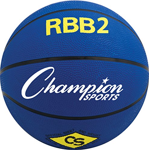 Champion Sport Pro Rubber Basketball, Size 5