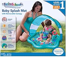 swim school splash mat