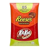 REESE'S and KIT KAT Easter Candy Bulk Variety Mix, Individually Wrapped, Perfect as Easter Basket Stuffers, 85 Count